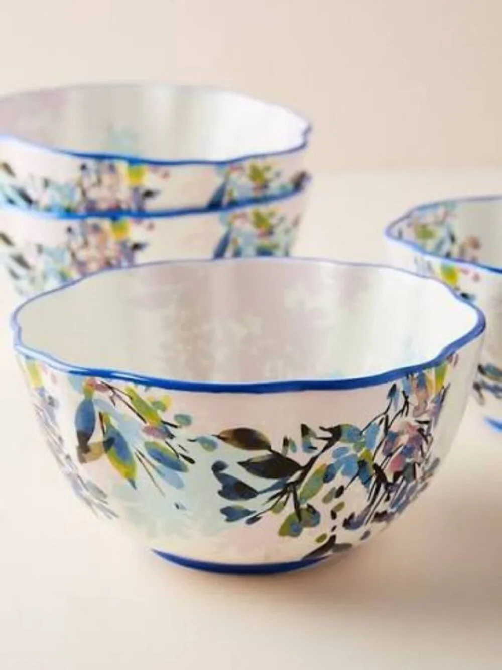 ISO NWT Anthropologie Gardenshire Bowls Set of 4